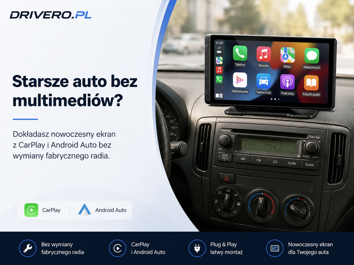 Starsze auto bez multimediów?